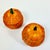 Wood 1970s Vintage Boho Chic Americana Arts & Crafts Small Wicker Pumpkin Baskets - A Pair For Sale - Image 7 of 10