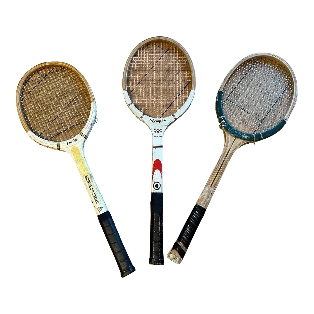 Raquette De Tennis Vintage EMERIK CERAMIC Trojan Micron - Mid Size