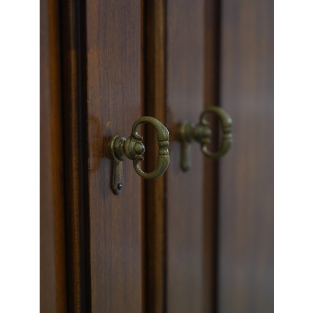 Wood Henkel Harris Cherry Chifferobe High Chest For Sale - Image 7 of 18