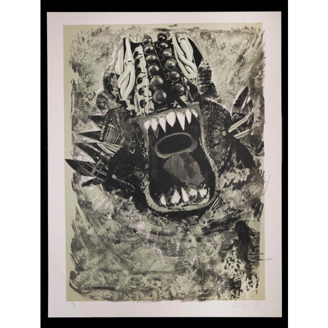 Nani Tedeschi, The Mechanics of Fly, Original Lithograph, 1971 For Sale