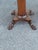 19th Century Mahogany Empire Drop Leaf End Table Hand Carved For Sale - Image 10 of 11