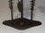 Mid-Century Modern 1950s Two Lights Wrought Iron Candlestick Representing a Swan For Sale - Image 3 of 12