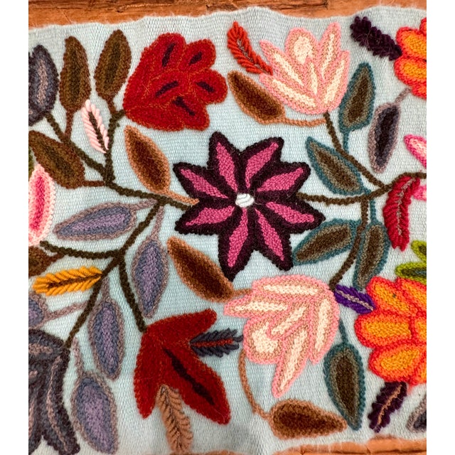 Textile Peruvian Table Runner Handcrafted-Alma Soul For Sale - Image 7 of 7