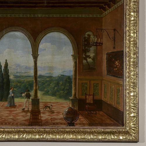 View from the 1900s, Oil on Canvas, Framed For Sale - Image 4 of 7