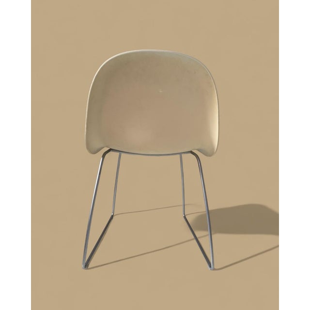 Metal Danish Minimalist Chair from Gubi For Sale - Image 7 of 13