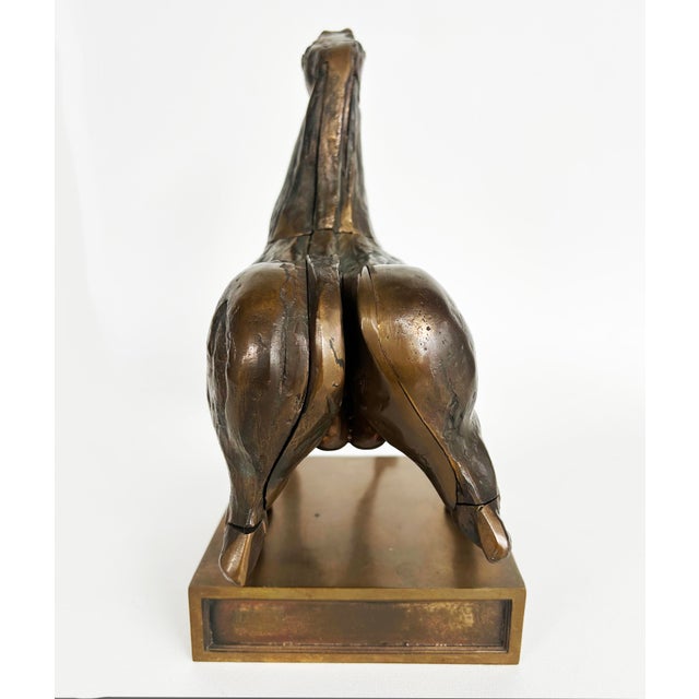 1970s 1970s "Cavallo" by Miguel Ortiz Berrocal and Bruno Cassinari, Signed Number #1383/2000 For Sale - Image 5 of 14