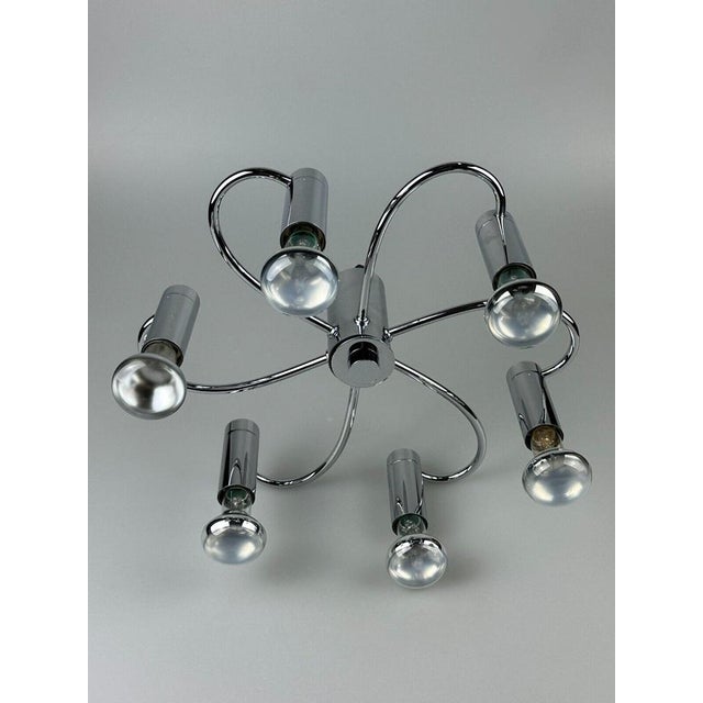 Vintage Sputnik Wall Lamp from Cosack Lights Chromium, 1970s For Sale - Image 15 of 18