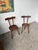 Folk Art Savoyard Tripod Chairs in Oak, 1900s, Set of 2 For Sale - Image 4 of 18