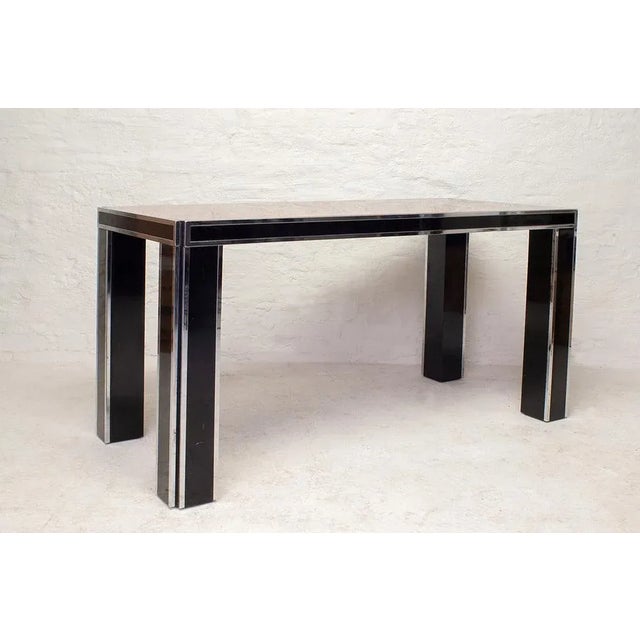 Hollywood Regency Writing or Dining Table by Mario Sabot, 1970s For Sale - Image 3 of 13