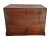 1900s Hand Painted Red Trunk For Sale In Greensboro - Image 6 of 8