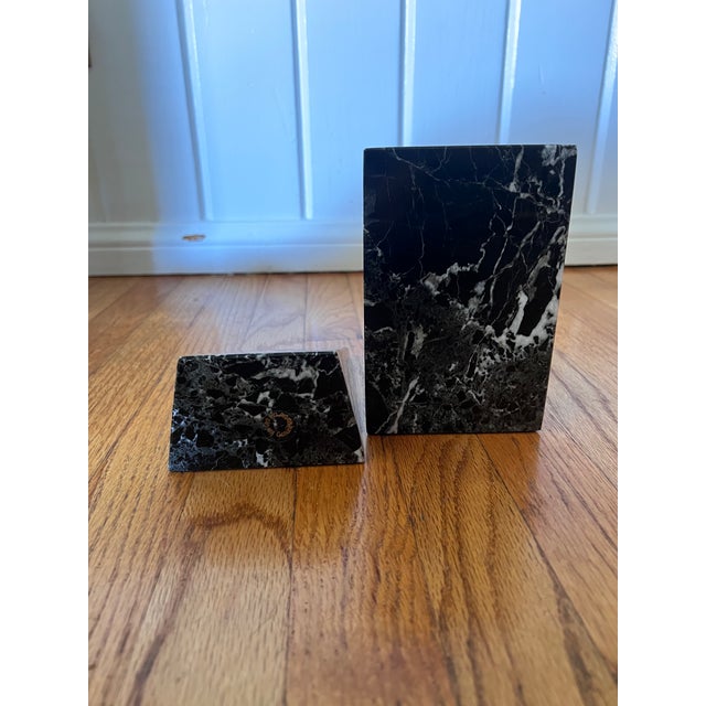 Vintage Polished Marble Bookends For Sale In Los Angeles - Image 6 of 7