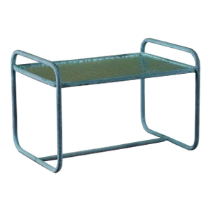 1950s Walter Lamb for Brown Jordan Bronze Patio Side Table, Attributed
