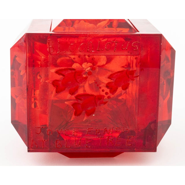 Joyce Francis "Blood Lotus" Covered Box For Sale - Image 9 of 12