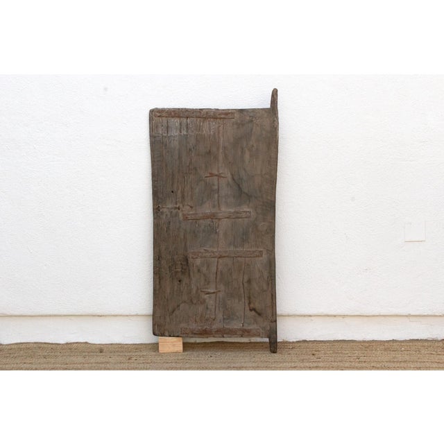 Carved Yoruba Narrative Door With Painted Finish For Sale In Los Angeles - Image 6 of 7