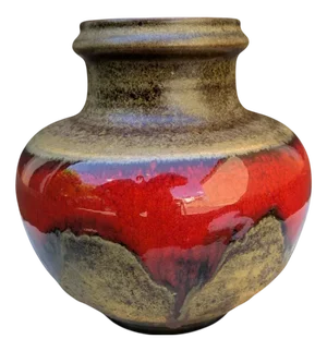 Vase in Ceramic & Glaze from Ruscha, 1960s