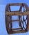 1970s Boho Chic Tiki Bar Seven Bottle Wine Rack, Wine Storage Wine Basket in Wicker & Bamboo For Sale - Image 5 of 8