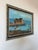 Coastal Vintage “Polo” Coastal Impressionist Oil on Masonite Board – Framed For Sale - Image 3 of 12