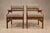 Brazilian Modern Pair of Armchairs in Caviúna Wood & Performance Boucle, Brazil, 1960s - Lot 103B For Sale - Image 9 of 18