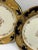 Dresden Porcelain Late 19th Century Dresden Gold Gilded Plates - Set of 6 For Sale - Image 4 of 12