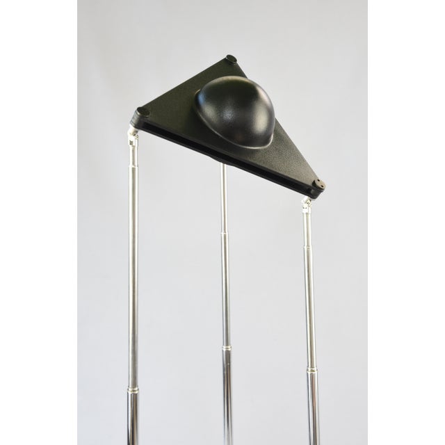 Black Kandido Table Lamp by Ferdinand Alexander Porsche for Luci Italia, 1980s For Sale - Image 8 of 12