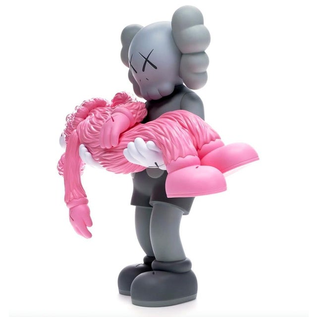 KAWS, Gone, Grey Version, Collectible Pop Art, 2019 For Sale - Image 9 of 10