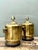 Vintage Brass Medallion Ring Lamps - A Pair For Sale - Image 9 of 12