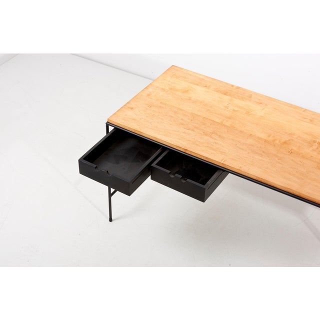 Planner Group Console Table attributed to Paul McCobb for Winchendon, USA, 1950s For Sale - Image 12 of 15