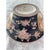 Vintage Macau Porcelain Bowl Black Millefleurs Gold Gilt Hand Painted 8.5" For Sale - Image 10 of 10