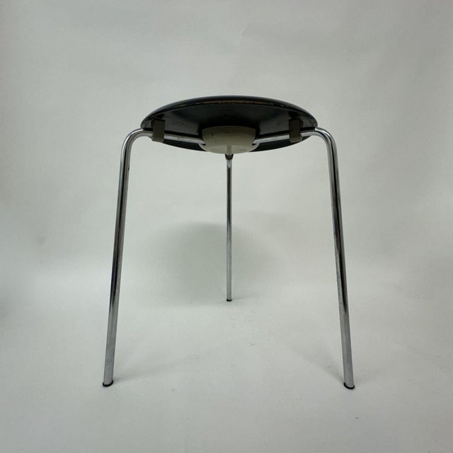 Model 3170 Stool by Arne Jacobsen for Fritz Hansen, 1970s For Sale - Image 3 of 18