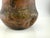 Metal Antique Italian Hammered Copper Pot Verdigris Patina Vessel For Sale - Image 7 of 8