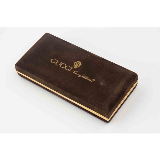 Vintage Fountain Pen in Metal from Gucci, 1980s For Sale - Image 4 of 10