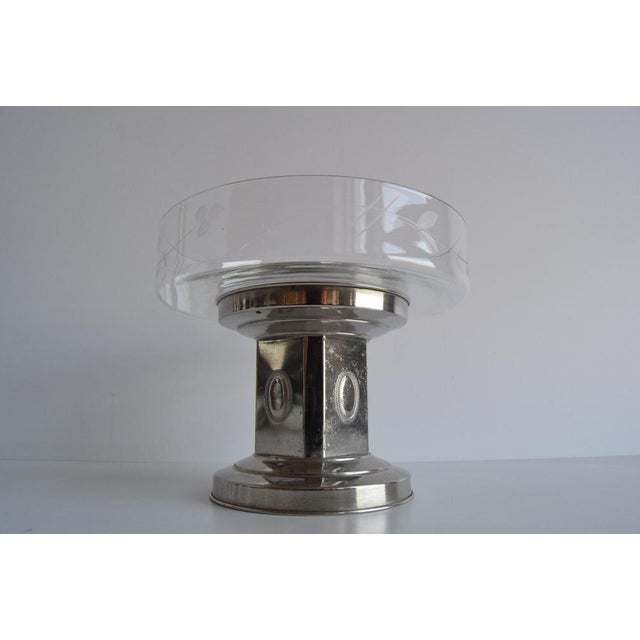 Art Deco Bowl with Fruit Attachment, 1930s For Sale - Image 3 of 13