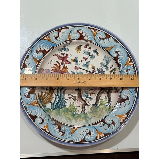 Ceramic Portugal Plate For Sale - Image 7 of 8