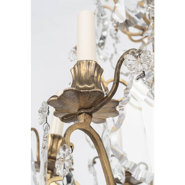 Louis XV Style French Crystal Chandelier For Sale - Image 18 of 18