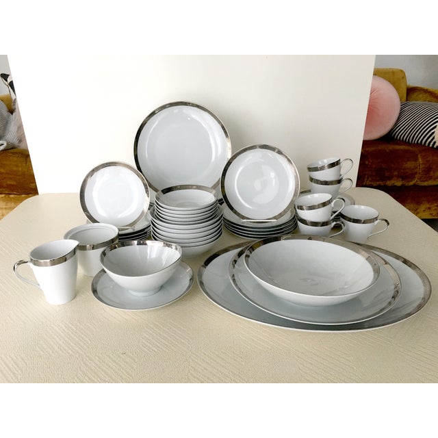 Vintage Mikasa Silver Plated Dinnerware Set With Serving Pieces, Place