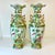 Late 19th C Antique Chinoiserie Boho Chic Hollywood Regency Famille Rose Vases - A Pair, Monumental For Sale - Image 18 of 18