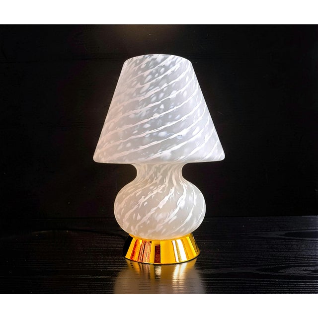 Mushroom Lamp in Murano Glass, 1970s For Sale - Image 11 of 11