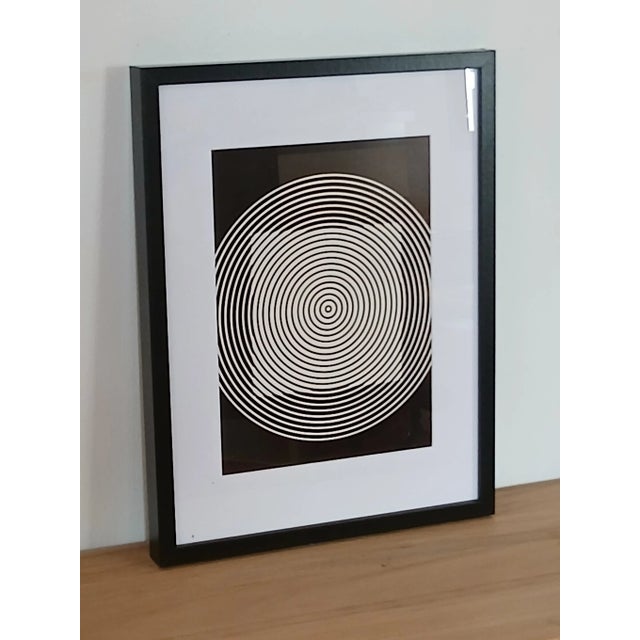 Victor Vasarely, After Kinetic Work, 1973, Screenprint, Framed For Sale - Image 7 of 8