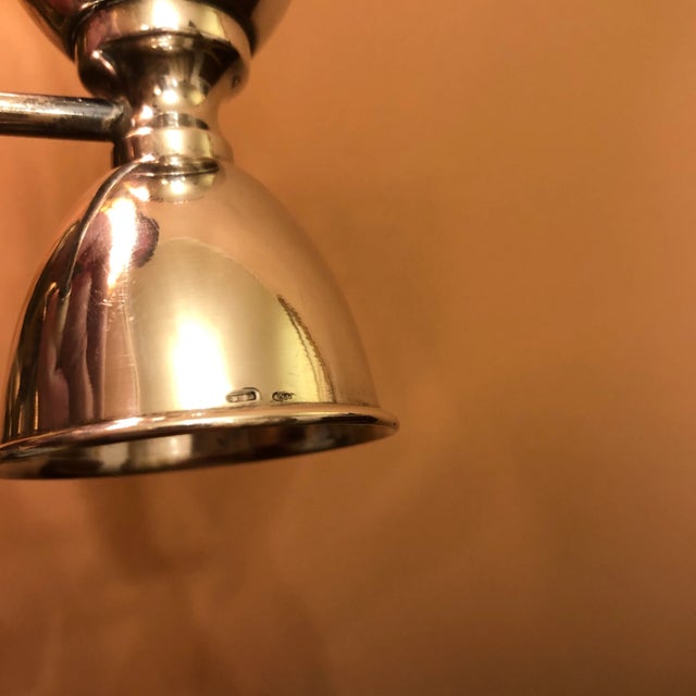 Mid 20th Century Italian Silver Double Jigger For Sale - Image 4 of 5