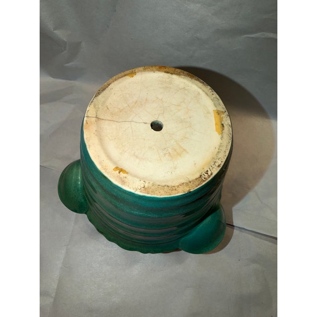 Antique Art Deco Strawberry Pot by Cowan Pottery For Sale In Los Angeles - Image 6 of 11