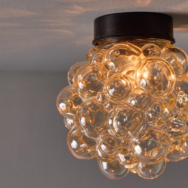 1960s 1960s Helena Tynell Bubble Glass Wall or Ceiling Lamp For Sale - Image 5 of 17