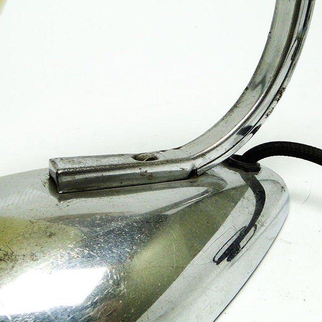 Bedside Table Lamp by J. Hurka for Napako, Former Czechoslovakia, 1960s For Sale - Image 10 of 12