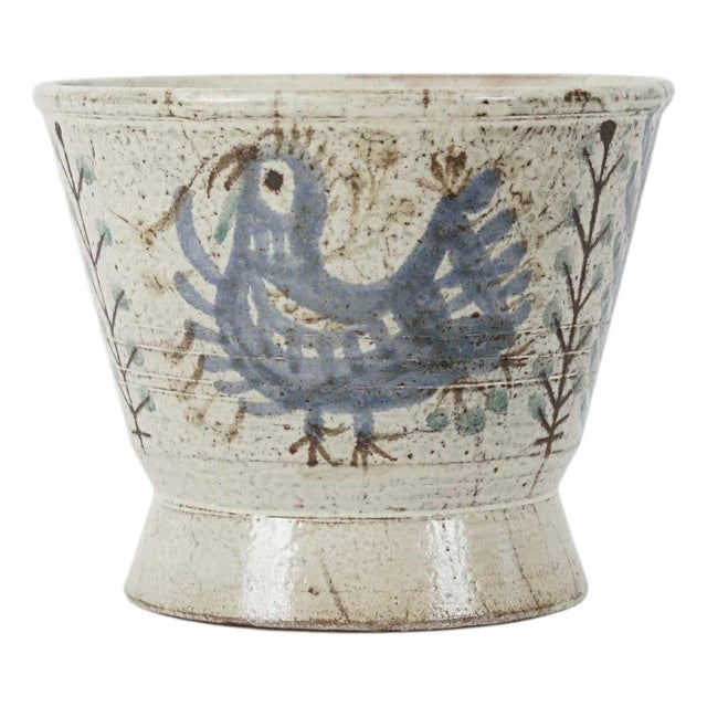 Ceramic Plant Pot by Gustave Reynaud, 1960s For Sale