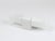 Bauhaus White Double Sconce by Wilhelm Wagenfeld, Germany, 1950s For Sale - Image 6 of 17