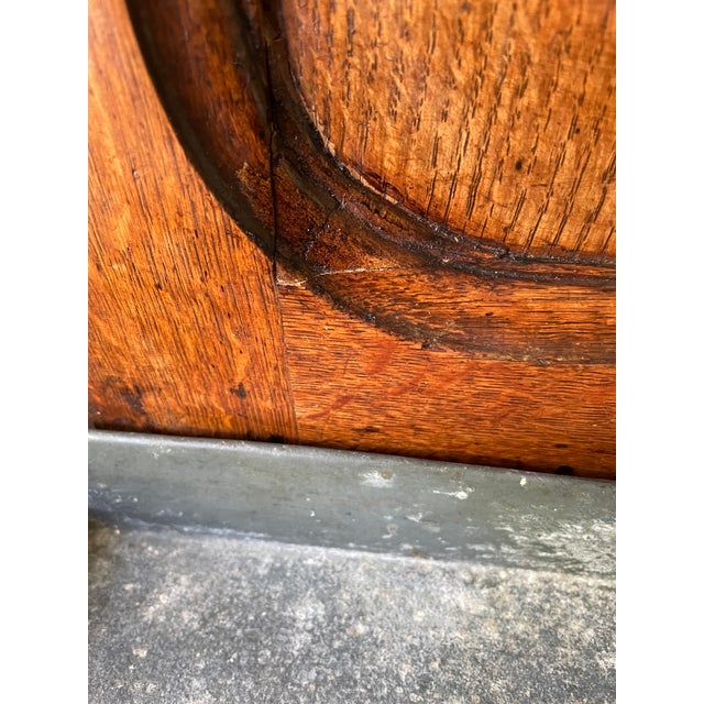 1890s French Oak Twelve Hole Umbrella Cane Stick Stand For Sale - Image 14 of 17