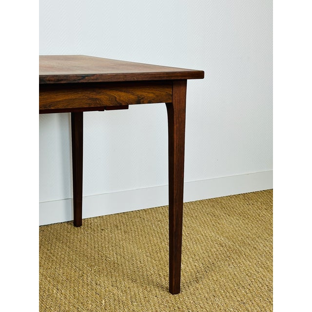 Scandinavian Walnut Dining Table with Butterfly Extensions, 1960 For Sale - Image 15 of 18