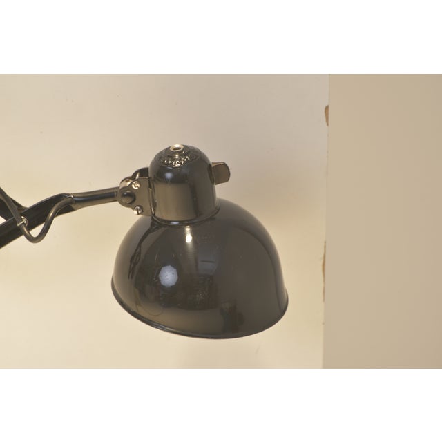 Christian Dell Wall Lamp with Scissor by C. Dell for Kaiser + Co, 1950s For Sale - Image 4 of 9