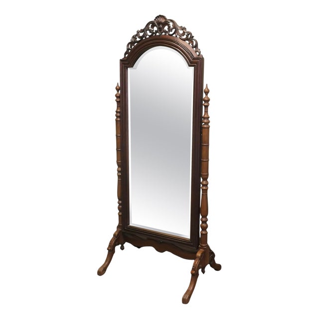 Carved Cheval Dressing Mirror, 1900 For Sale