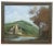 1950s German Castle River Landscape Pastel Drawing, Framed For Sale - Image 11 of 11