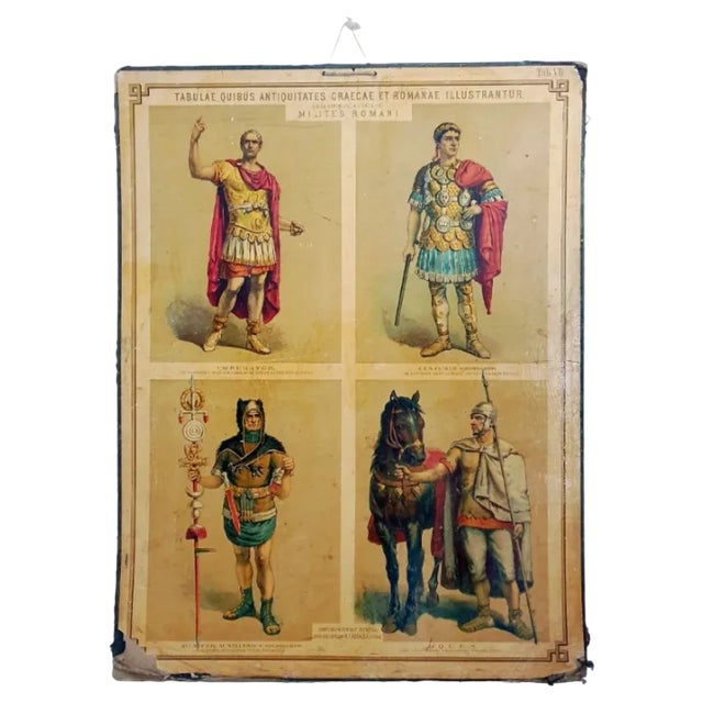 Soldier Roman Tab. 7, 1893, Collotype Print For Sale
